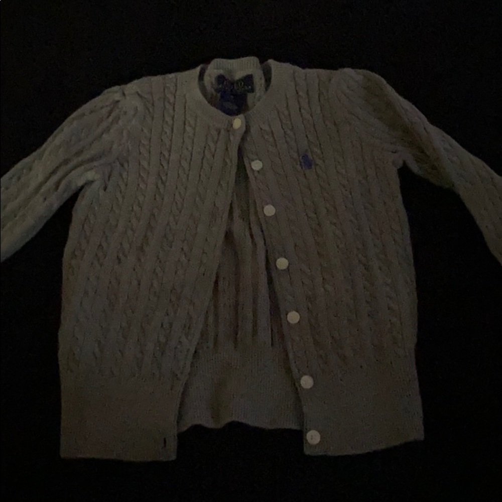 Girls Polo Sweater